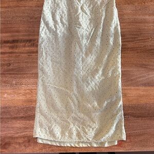 Altars state light green Eyelet Skirt